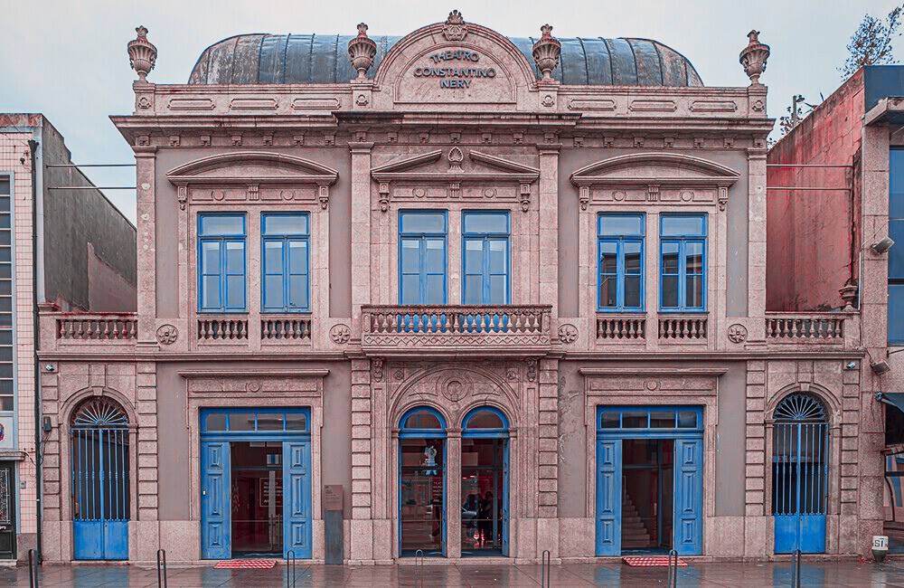 Teatro M.M. Constantino Nery classificado como Monumento de Interesse Municipal.
